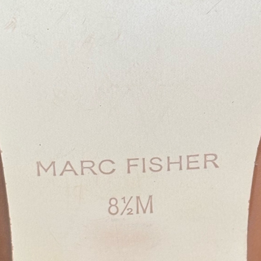 Marc Fisher Leather Fanna Mule - Picture 10 of 12